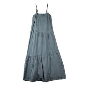 Elegant Gray Maxi Dress